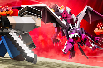 design  professional  minecraft thumbnails