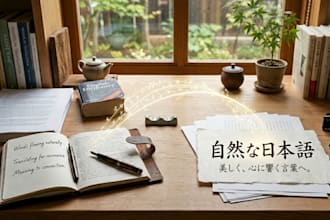review your japanese document