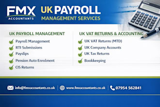 do uk payroll, make UK payslips, p60, p45 and submit fps to hmrc