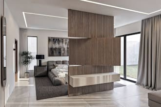design and 3d photorealistic render your bedroom