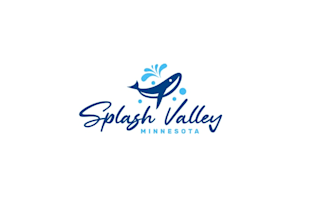 design splash exciting water park logo