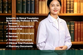provide professional medical, oncology, and pharmacy translation