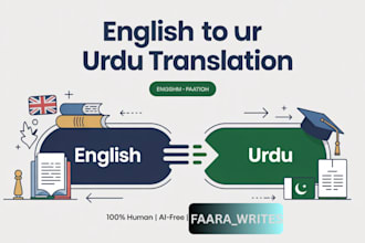 be your fluent urdu to english and vice versa translator