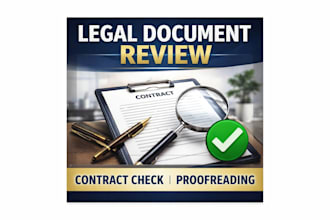 review legal documents and contracts