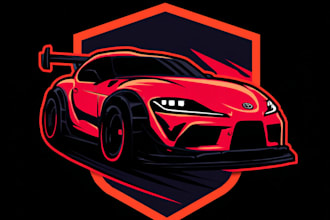 design a luxury car logo for your company