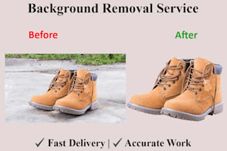 do ecommerce product and amazon product background removal