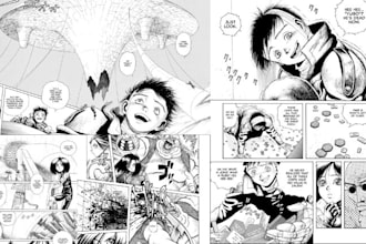 draw manga comic book illustration nsfw character anime manga page manga artist