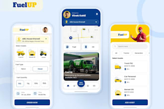 develop fuel station delivery app, gas delivery app, fuel truck tracking app