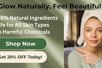 design professional skincare and beauty social media posts
