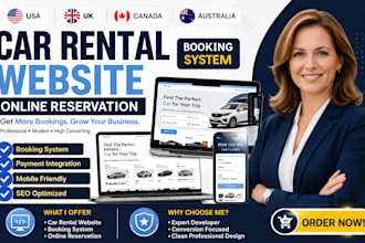 create car rental website booking system rent a car website online reservations
