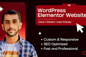 design, redesign, clone using elementor websites, fix elementor issues