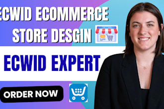 design ecwid online store ecwid website setup ecwid landing page ecwid redesign