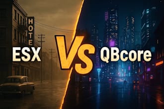 create modify your fivem server qbcore esx