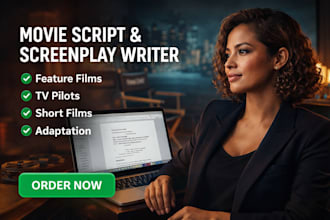 write move script screenplay feature film script tv script