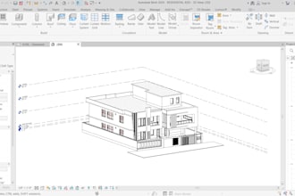 create accurate revit bim model from autocad PDF or sketches