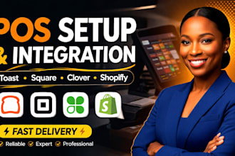 toast pos setup square pos clover pos integration