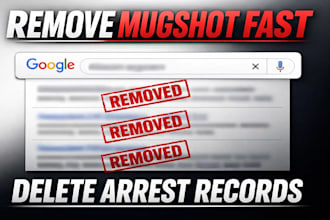 remove mugshot from google delete arrest record, deindex negative links