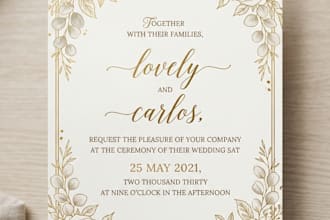 create invitation card design