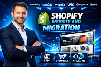 seamlessly migrate godaddy weebly mozello wix pagecloud duda dorik to shopify