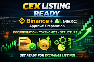 prepare your crypto project for cex listing binance and mexc approval