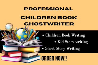 ghostwrite engaging children book ghostwrite kid moral story book, short stories