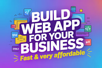 develop modern website and web application for businesses