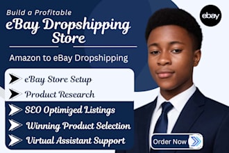 do ebay amazon dropshipping, amazon to ebay product research and SEO listings