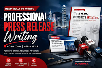 write a newsworthy press release for hong kong media and PR campaigns