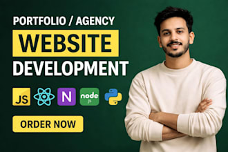 develop custom ai personal portfolio website