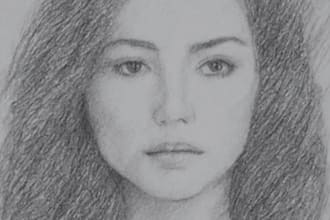 hand draw your soulmate with a psychic charcoal sketch