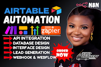 setup airtable automation, make com, gohighlevel airtable database, softr expert
