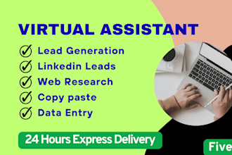 provide b2b lead generation by web research