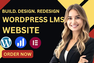 build a wordpress learning management system lms website