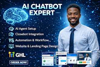 setup gohighlevel ai chatbot, ai agent, and ghl automation with closebot