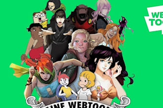 promote webtoon manga or comic series online for audience growth and engagement