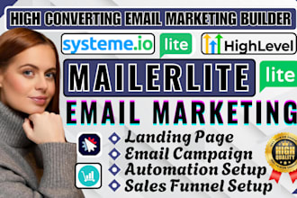 setup mailerlite sales funnel omnisend email automation mailer lite landing page