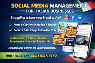 be italian social media manager content creator meta ads gestione social media