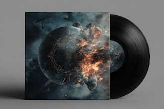 design professional hip hop rap album cover art or mixtape cover