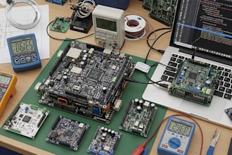 create custom pcb designs and embedded system programs for embedded electronics,