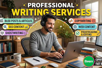 professionally do any type of writing skill