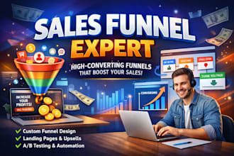 simvoly website design sales funnel landing page high converting expert