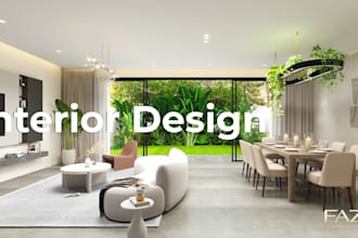 architectural visualization and interior 3d rendering