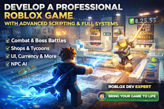 develop roblox full game creation and roblox game development