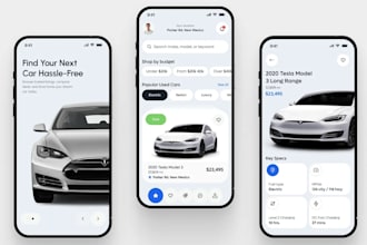 build car marketplace app, car rental app, car booking app, rideshare app
