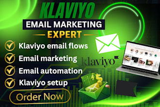 do klaviyo email marketing, klaviyo flows klaviyo setup and email automation