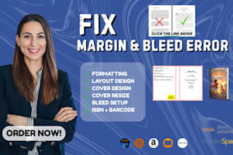 fix margin bleed trim errors for ingramspark book formatting and publishing