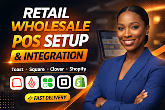 retail pos setup square pos shopify pos clover pos integration