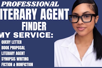 write your query letter, find literary agents and submit your book