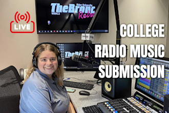 promote your song on 5k active college radio stations, dj, siriusxm channel