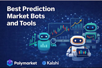 create polymarket and kalshi automation bot, arbitrage trading bot